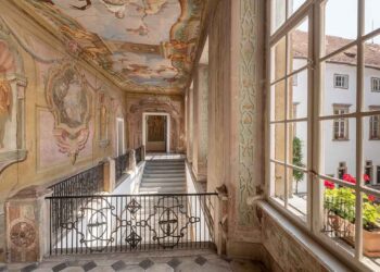 300 let Flurerjevih fresk v bistriškem gradu