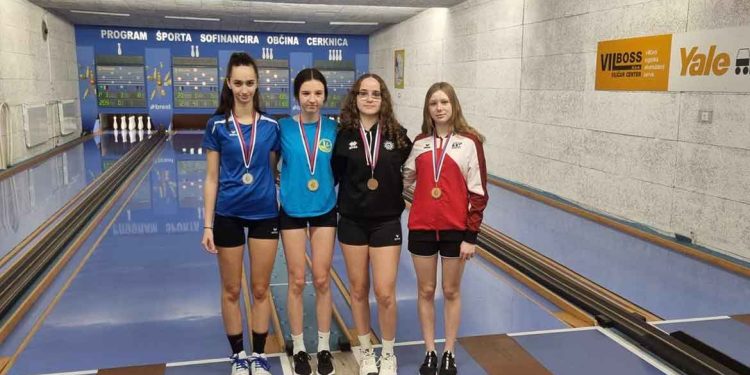 Aneji Kunčič srebro na DP za U18 v kegljaški disciplini sprint
