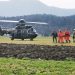 Helikoptrski prevoz ponesrečenca, Foto: PGD Oplotnica