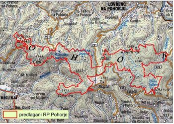 Osnutek meja Regijskega parka Pohorje; Foto: Ministrstvo za okolje in prostor Osnutek meja Regijskega parka Pohorje; Foto: Ministrstvo za okolje in prostor Osnutek meja Regijskega parka Pohorje; Foto: Ministrstvo za okolje in prostor Osnutek meja Regijskega parka Pohorje; Foto: Ministrstvo za okolje in prostor