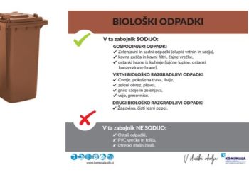 Ločeno zbiranje  bioloških odpadkov