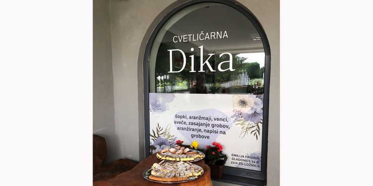 Otvoritev Cvetličarne DIKA na pokopališču v Slovenski Bistrici