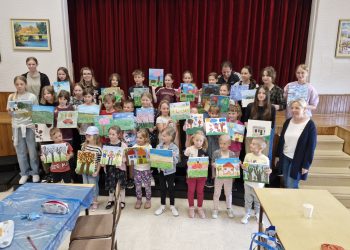 Na Črešnjevcu so ustvarjali starejši in mlajši