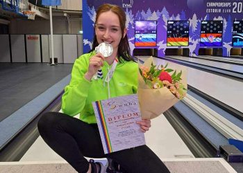 Špela Kunčič z reprezentanco Slovenije na SP na Slovaškem