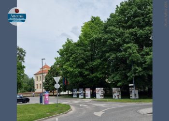 Grofje Attems med obema vojnama na ulični razstavi