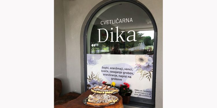 Otvoritev Cvetličarne DIKA na pokopališču v Slovenski Bistrici