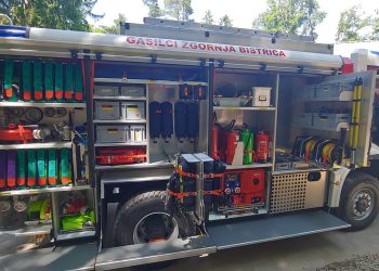 Krst novega gasilskega vozila PGD Zgornja Bistrica