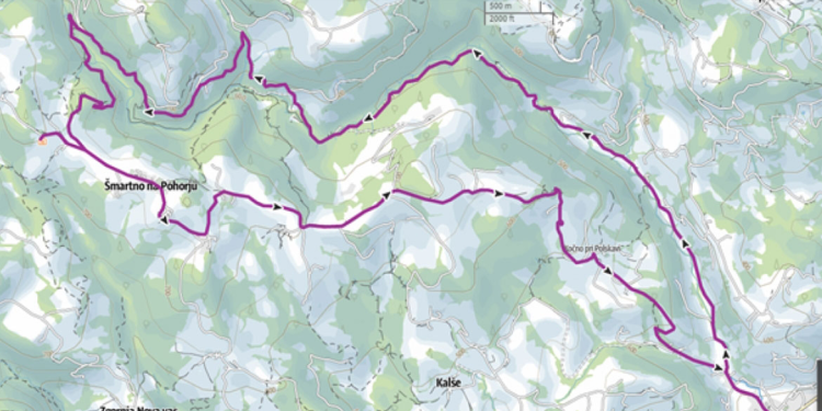 Turno-kolesarska pot PD Pohorje
