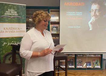 Pogovorni večer v knjižnici s predstavitvijo knjige Akrobati