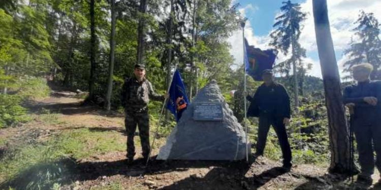 Partizanski spomenik Tehnika Mernik obnovljen