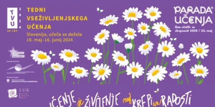 Tedni vseživljenjskega učenja letos med 10. majem in 16. junijem
