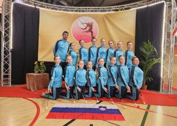 4 zlate in bronaste ter ena srebrna za Twirling klub Sašo v Barceloni