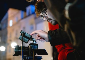 Žan, Gašper in Jure soustvarjalci filma Omrežje