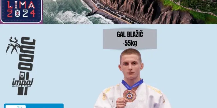 Gal Blažič od danes na Svetovnem kadetskem prvenstvu