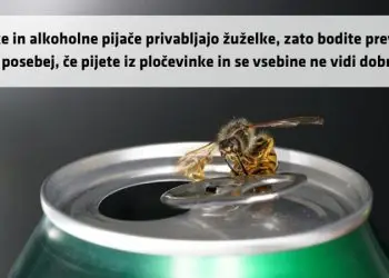 Previdno pri pitju iz pločevink