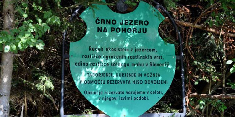 Črno jezero na Pohorju