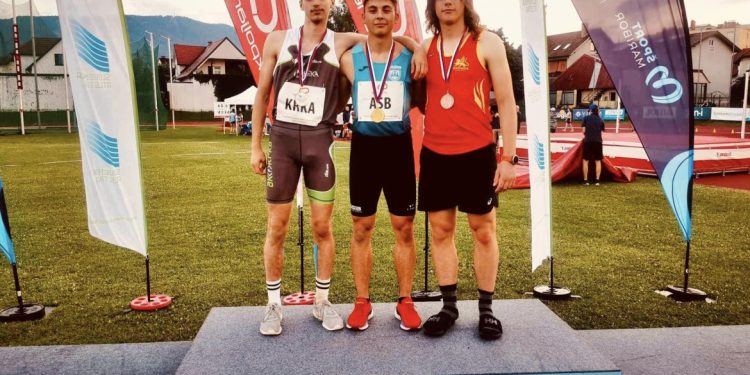 Štiri odličja za starejše mladince U20 v atletiki