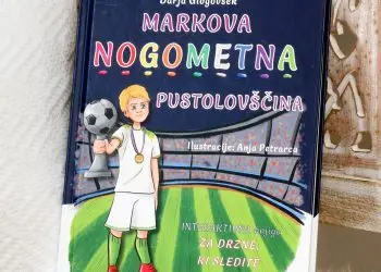 Predstavitev knjige Markova nogometna pustolovščina