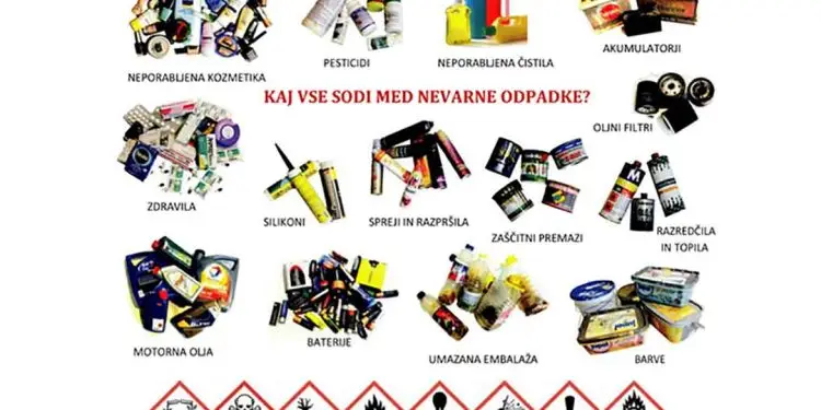 Komunala bo septembra zbirala nevarne odpadke