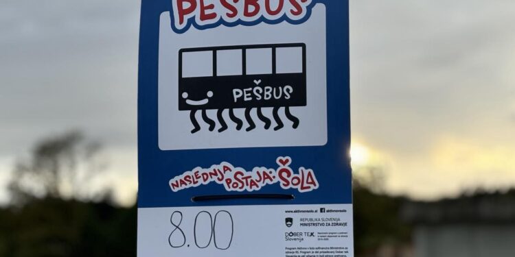 Pešbus, S kolesom na Grajsko tržnico … letošnje aktivnosti ETM