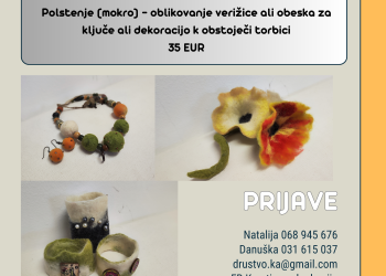 Delavnica mokrega polstenja