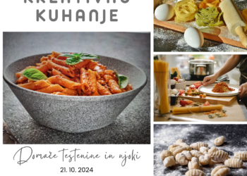 Vabljeni na delavnico: Domače testenine in njoki!