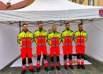 Ob svetovnem dnevu oživljanja prikaz oživljanja na Trgu svobode