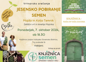 Vrtnarska srečanja: Jesensko pobiranje semen