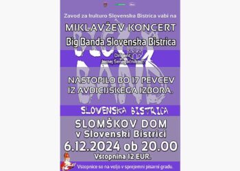 Vabilo – Big Band Slovenska Bistrica