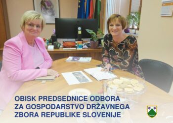 V Poljčanah gostili predsednico odbora za gospodarstvo DZ