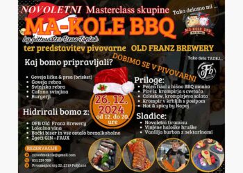 Novoletni “Masterclass” skupine Ma-kole BBQ
