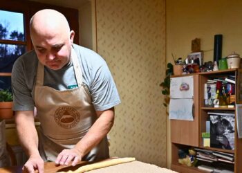 Potico za papeža spekel Srečko Rajh: izjemna promocija bistriške kulinarike