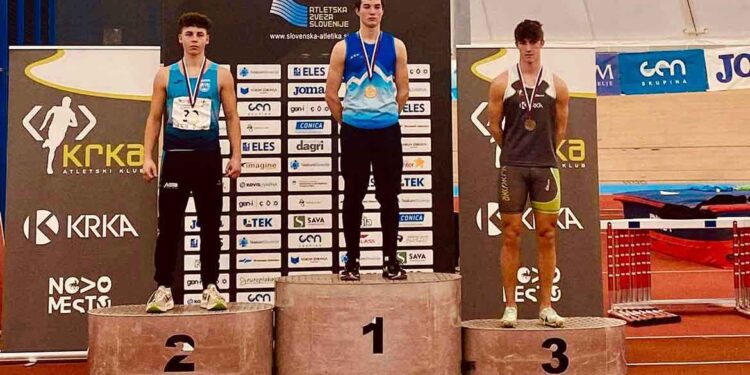 Matic Modrijančič drugi na Prvenstvu Slovenije za starejše mladince in mladinke