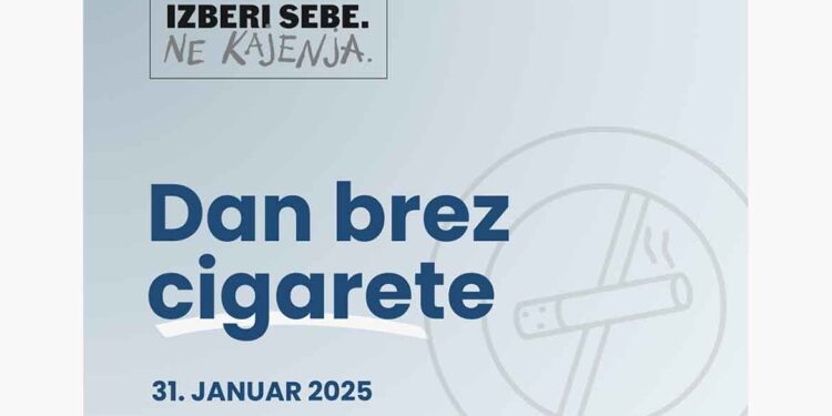 Brez kajenja za več življenja