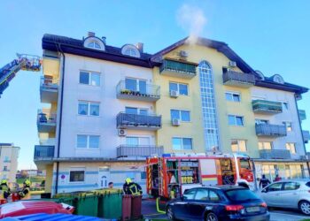 Pogorela kuhinja v stanovanju