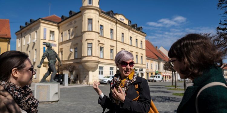 Strokovna ekskurzija članov projekta Industriopolis po Slovenski Bistrici