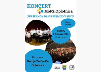 Prešernov dan s pesmijo v srcu