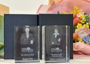 Naj osebnost Bistriških novic 2024 je Matjaž Fifer, priznanje za življenjsko delo Jožefi Lešnik Hren