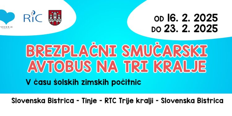 Med zimskimi počitnicami avtobus na Tri kralje