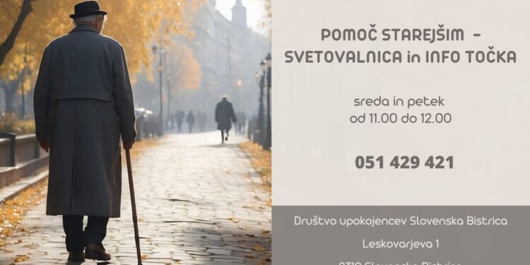 Svetovalnica in INFO točka za starejše