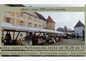 Grajska tržnica bo v soboto 1. marca, odprta