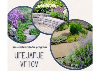 Vabljeni na tečaj urejanja vrtov