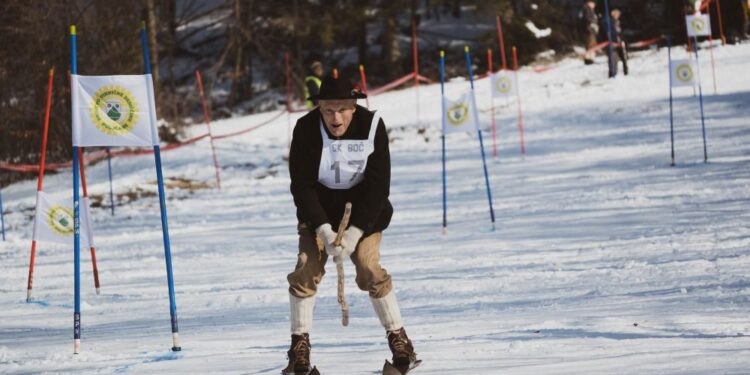 Starodobno smučanje na Boču