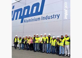 Mladi iz mednarodne izmenjave Erasmus+ so si ogledali Impol