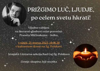 PRIŽGIMO LUČI, LJUDJE, po celem svetu hkrati!