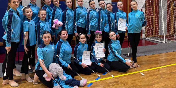 Twirling klub Sašo uspešno na predtekmovanju v Benediktu