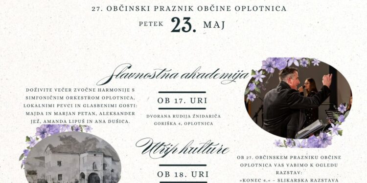 V Oplotnici v petek praznovanja 27. občinskega praznika