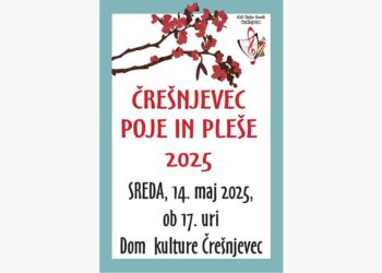 Črešnjevec poje in pleše 2025