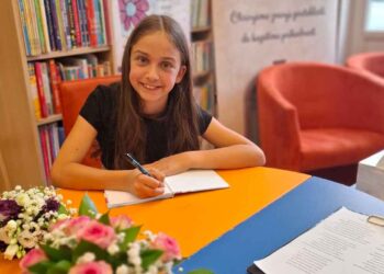 Predstavitev pesniške zbirke devetletne učenke Dane Perhoč