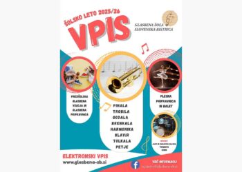 Začel se je vpis v Glasbeno šolo Slovenska Bistrica za šolsko leto 2025/26
